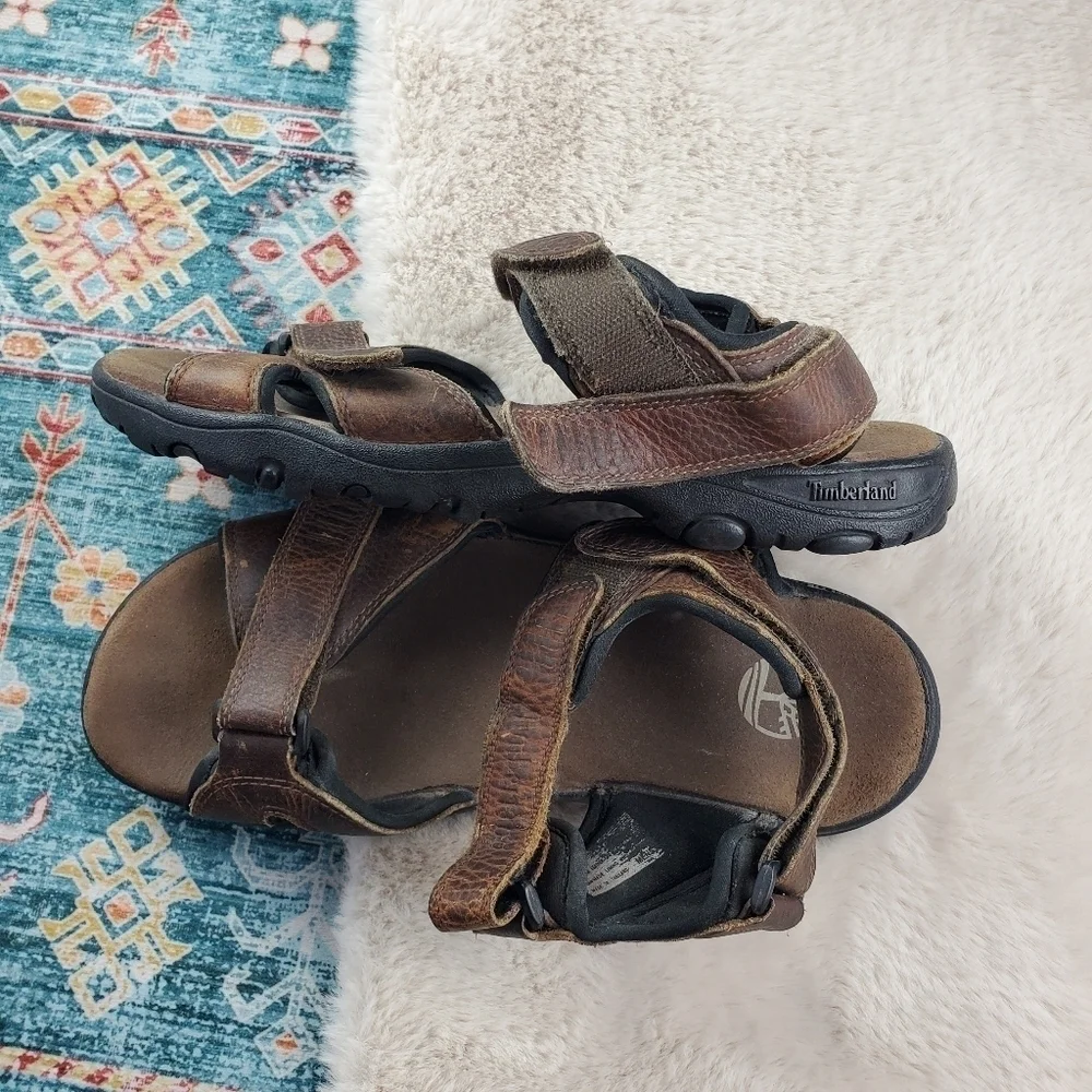 Timberland Breakwater Men’s Size 10M Leather Sandals